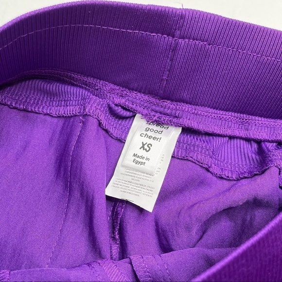 NEW WonderWink Purple Four-Stretch Elastic Waist No Iron Sport Cargo Scrub Pants - Picture 2 of 16